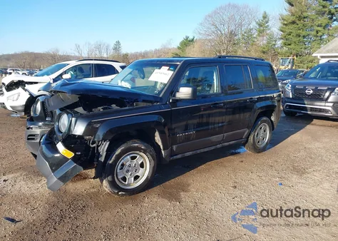 2016 Jeep Patriot Sport from USA, damaged, VIN 1C4NJPBAXGD699514